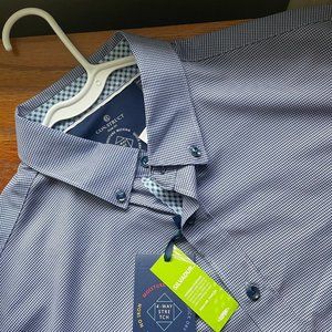Con.Struct Slim Fit Button Down Dress Shirt